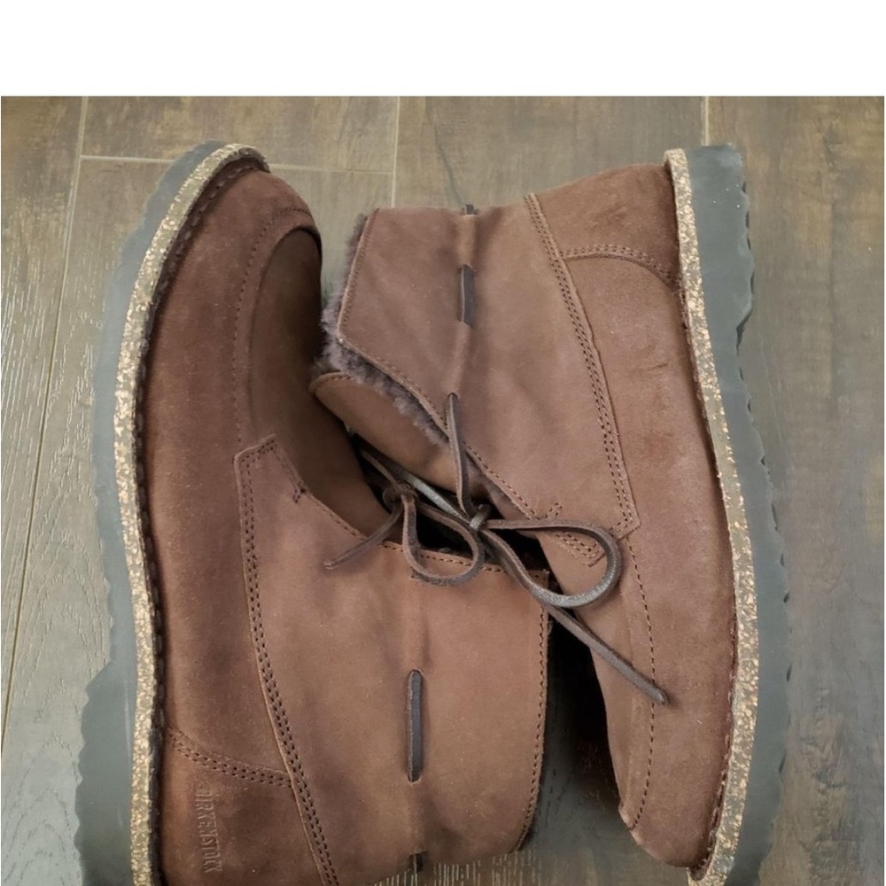 BIRKENSTOCK NWOT Bakki Suede Shoes Ankle Boots Women's Warm Sherling 36 5.5 - Picture 7 of 10